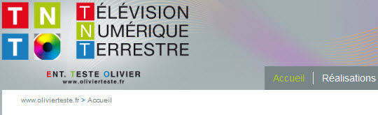 Olivier TESTE - Télévision Numérique Terreste - 09330 MONTGAILHARD - www.olivierteste.fr