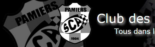 Club des Damiers - Sporting Club Appaméen SCA PAMIERS - Site Internet réservé aux Partenaires - www.clubdesdamiers.fr